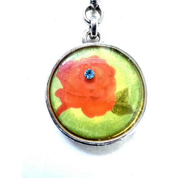 RED ROSE Drop Earring - Picture 2 of 3